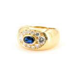 Saphir-Diamant-Ring - photo 1