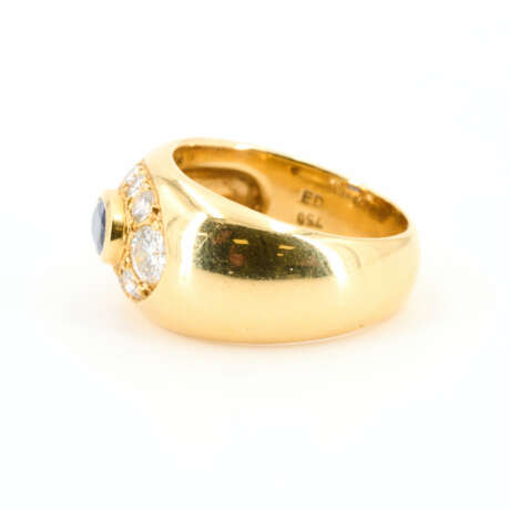 Saphir-Diamant-Ring - photo 2