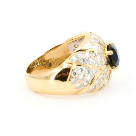 Saphir-Diamant-Ring - photo 1