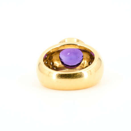 Amethyst-Diamant-Ring - Foto 3