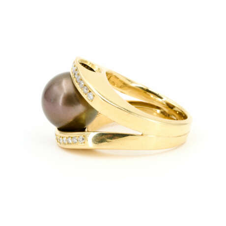 Tahitiperl-Diamant-Ring - photo 2