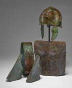 Defensive weapons. A SAMNITE BRONZE WARRIOR’S PANOPLY