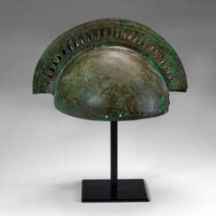 A VILLANOVAN BRONZE HELMET