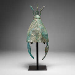 A GREEK BRONZE PILOS HELMET