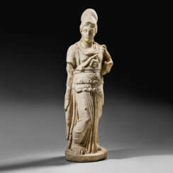 A ROMAN MARBLE ATHENA