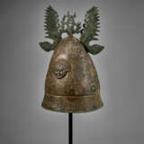 A GREEK BRONZE PILOS HELMET - photo 2