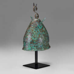 A GREEK BRONZE PILOS HELMET