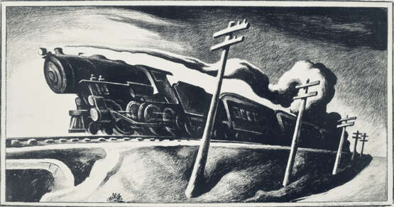 THOMAS HART BENTON (1889-1975) - Foto 1