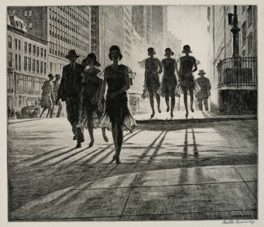 MARTIN LEWIS (1881-1962) - Foto 1