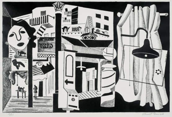 STUART DAVIS (1892-1964) - Foto 1