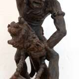 Figur "Affengott", Indonesien, Holz geschnitzt, H. 36 cm - photo 1