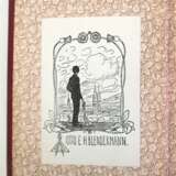 Buch mit Original-Litho von Heinrich Vogeler (Exlibris von Otto E. H. Blendermann), 11,2x7,7 cm, Buch "Helden und Heldenverehrung" von Thomas Carlyle - photo 2