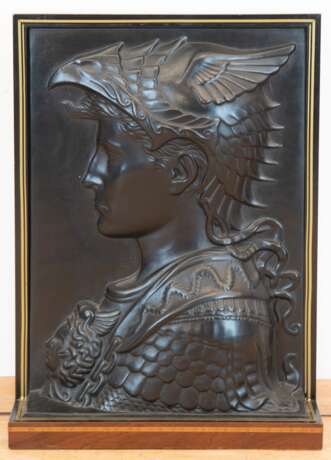 Relief "Perseus", Metall, im Rahmen, 51x36 cm - Foto 1