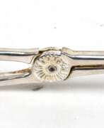 Обзор. Kuchenzange, versilbert, L. 26 cm