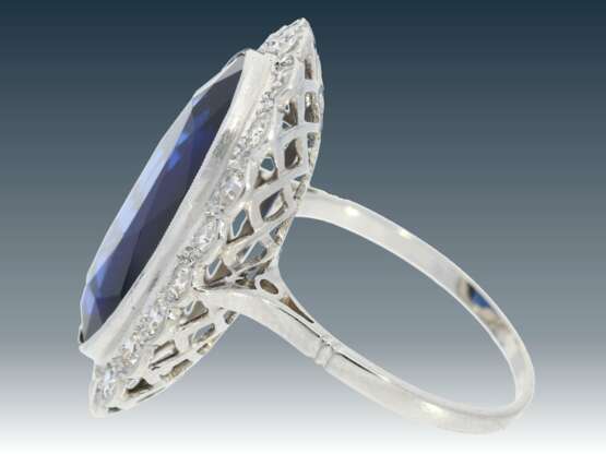 Ring: ausgesprochen schöner antiker Diamantring, vermutlich 30er Jahre - photo 2