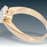 Ring: antiker Diamant/Solitär-Ring mit sehr schönem Altschliff-Diamant von ca. 1,25ct - Foto 2