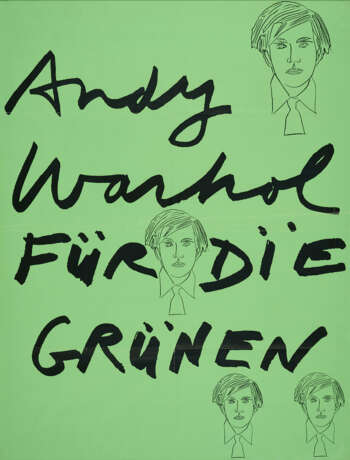 Andy Warhol. Andy Warhol für die Grünen - Foto 1