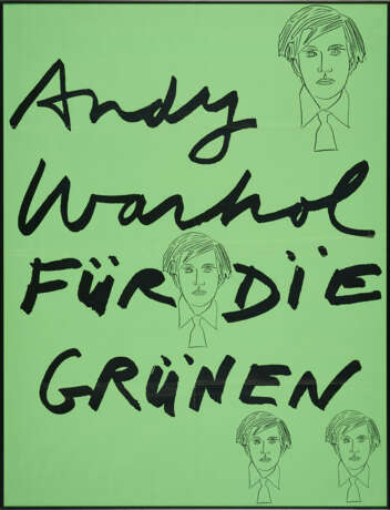 Andy Warhol. Andy Warhol für die Grünen - photo 2