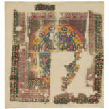 A RARE HISPANO-MORESQUE CARPET FRAGMENT - photo 1