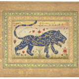 A CALLIGRAM IN THE FORM OF A LION - фото 1