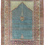 A SILK TABRIZ PRAYER RUG - Foto 1