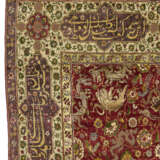 A SILK AND METAL-THREAD KOUM KAPI RUG - фото 4