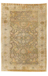 A SILK AND METAL-THREAD KOUM KAPI RUG