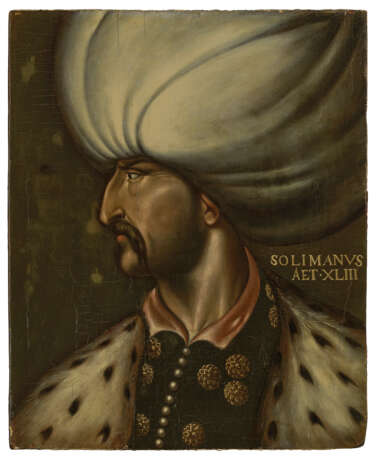 A RARE AND FINE PORTRAIT OF S&#220;LEYMAN THE MAGNIFICENT (R.1520-1566) - фото 1