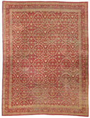 A SIGNED SILK HEREKE CARPET