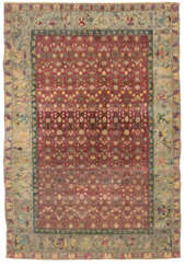 A SILK AND METAL-THREAD ISTANBUL RUG