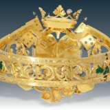 Armreif: Musealer, hochwertiger Antikschmuck, Gold/Emaille, möglicherweise ein Geschenk des spanischen Königshauses, mit Originalbox, 19. Jahrhundert - Foto 5