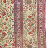 A SILK AND METAL-THREAD TABRIZ CARPET - photo 4