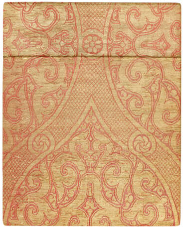 A COMPOSITE MONGOL `CLOTH OF GOLD` SILK AND METAL-THREAD PANEL - фото 1