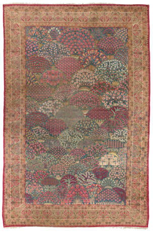 A KIRMAN `MILLEFLEURS` CARPET - photo 1