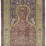 A SILK KOUM KAPI PRAYER RUG - фото 7