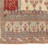 A SILK TABRIZ PRAYER RUG - фото 5