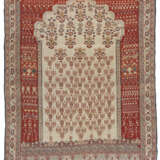 A SILK TABRIZ PRAYER RUG - фото 6