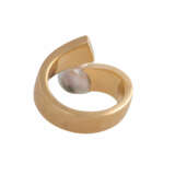 Ring mit 4 Brillanten, zusammen ca. 0,2 ct, FW-WEISS (G-H)/VS - фото 4