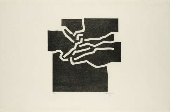 Eduardo Chillida. Beltza IV - photo 1