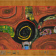 Friedensreich Hundertwasser. Kreisverkehr der Straßengekreuzigten (From: Look at it on a Rainy Day) - Prix ​​des enchères