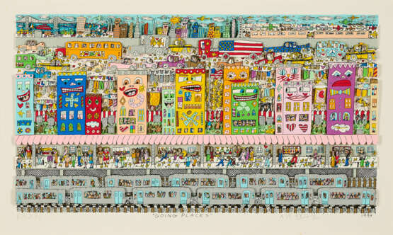 James Rizzi. Going Places - photo 1