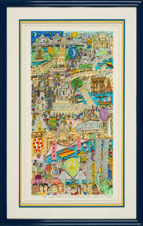 James Rizzi. The same Wind blows around the World - photo 2