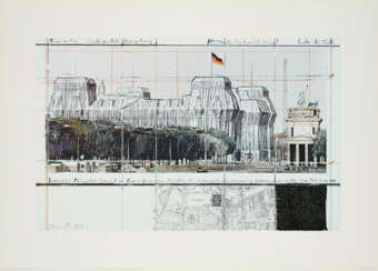 ChristoWrapped Reichstag, Project for Berlin