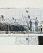 Christo Jawaschew. ChristoWrapped Reichstag, Project for Berlin