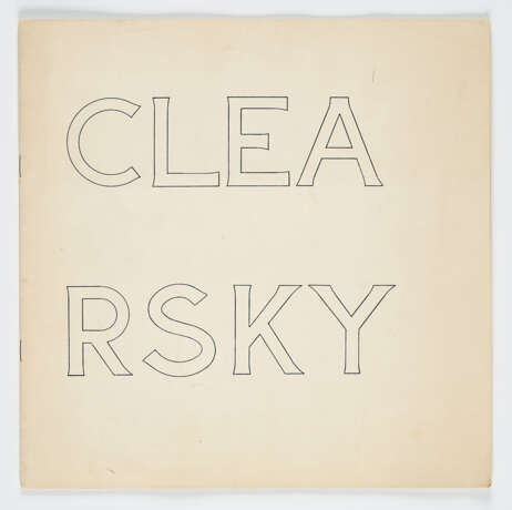 Bruce Nauman. CLEA RSKY - фото 1