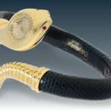 Armbanduhr: extrem seltene vintage Chopard Brillantuhr "Serpent", ca.1980, mit originalem Stellstift und Etui - Foto 1