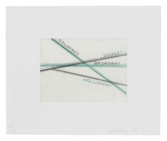 ED RUSCHA (B. 1937) - Foto 1