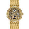 AUDEMARS PIGUET. AN 18K GOLD AND DIAMOND-SET SEMI-SKELETONISED AUTOMATIC PERPETUAL CALENDAR WRISTWATCH WITH MOON PHASES AND BRACELET - Auction prices