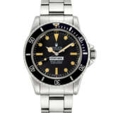 ROLEX. A VERY RARE STAINLESS STEEL AUTOMATIC WRISTWATCH WITH BRACELET AND SWEEP CENTRE SECONDS - фото 1