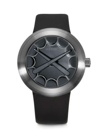 IKEPOD X KAWS. A RARE TITANIUM AUTOMATIC WRISTWATCH - фото 1